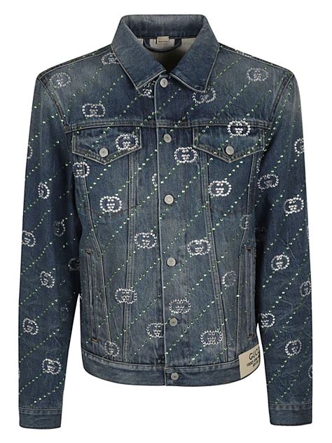 denim gucci|gucci denim jacket outlet.